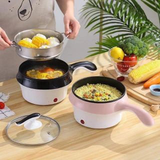 Chảo mini chế biến được các món: rán trứng, rán thịt, rán bánh, xào ngô, xào rau, hấp trứng, luộc rau, lẩu, nấu mì, ....