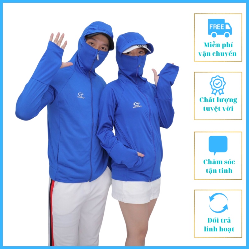 Áo Chống Nắng Nữ Dáng Dài Liền Thân 2 Lớp Áo Chống Nắng Nam Nữ 22 | BigBuy360 - bigbuy360.vn