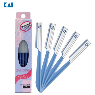 Kết quả hình ảnh cho Set 5 dao cạo cho nữ KAI (có lớp bảo vệ)"
