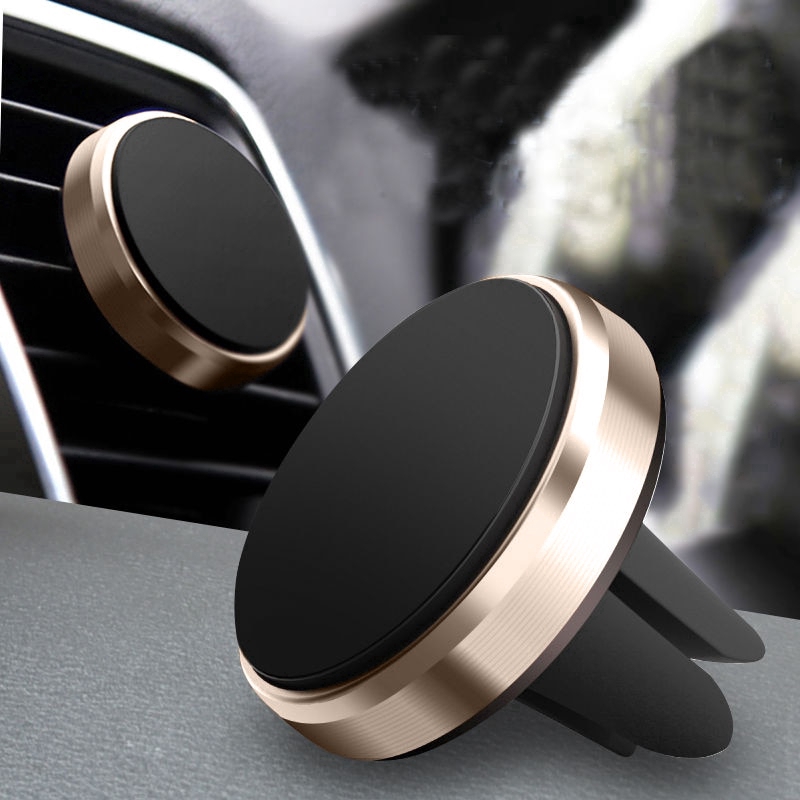 Universal Car Mount Holder Magnetic Car accessories Air Vent Aluminium Alloy ABS For iPhone Samsung GPS car Bracket Stand Holder Z2