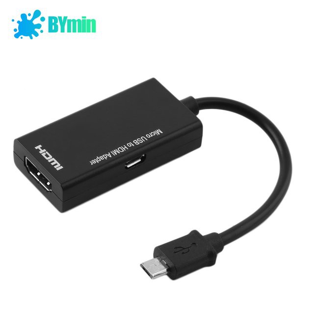 BY Micro USB to HDMI Adapter Cable Converter Adapter Mini DisplayPort to HDMI