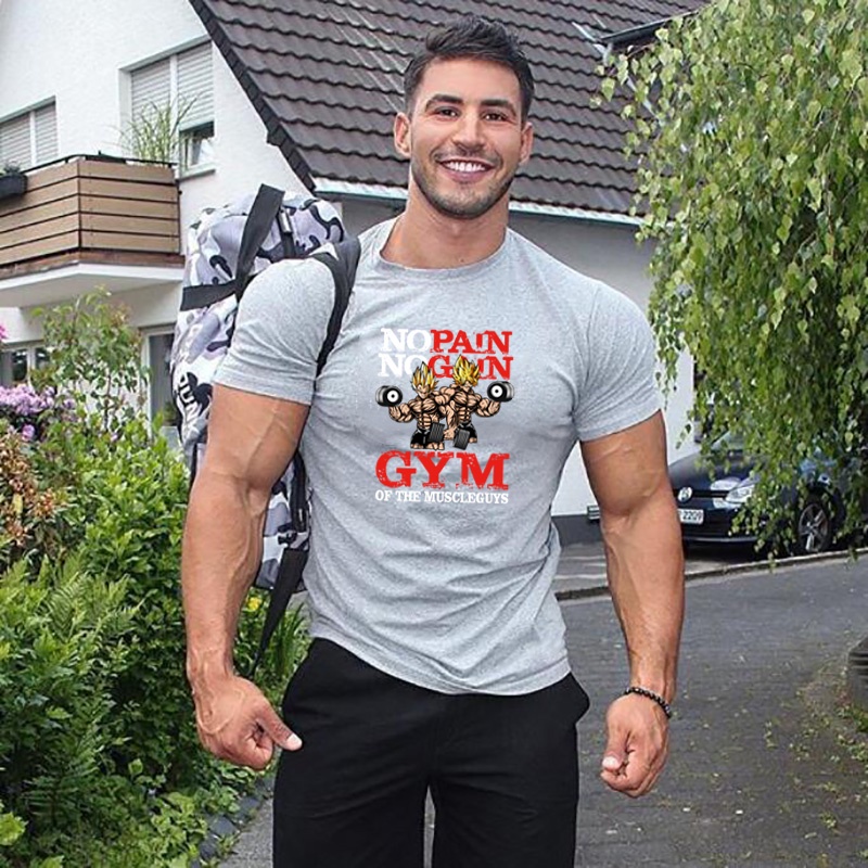 Áo Thun Cotton Tay Ngắn Phong Cách Thể Thao Thời Trang Cho Nam