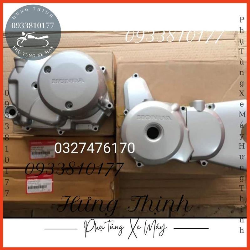 Bộ 4 ốp nắp lốc máy xe Super Dream, Wave, Future 1 zin