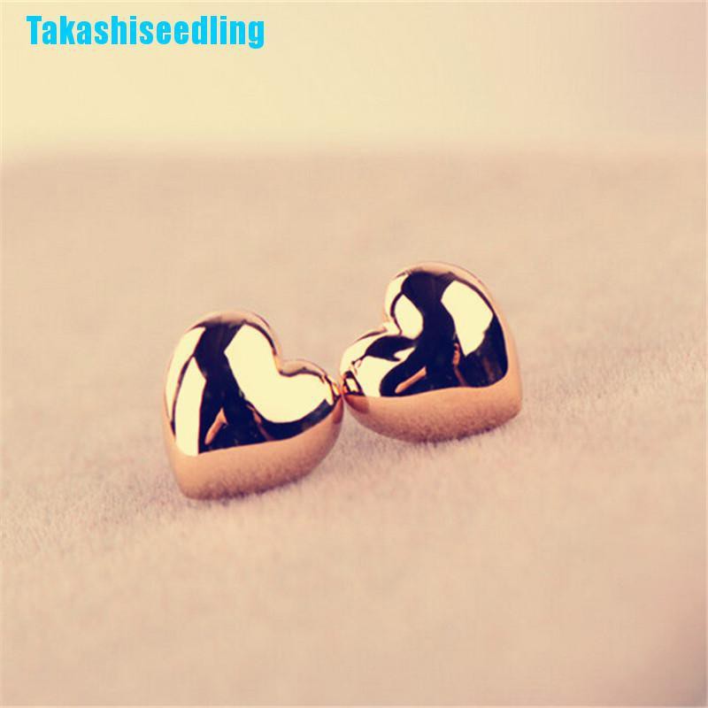 Bông Tai Hình Trái Tim Xinh Xắn Thời Trang