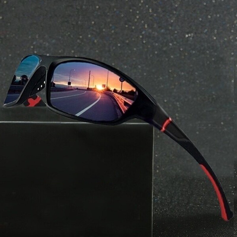 Kính Mát Phân Cực Chống Tia UV400 Phong Cách Thể Thao Thời Trang Cho Nam