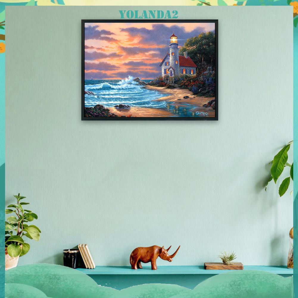 Bộ Tranh Thêu Chữ Thập Tự Làm 11ct 50x40cm