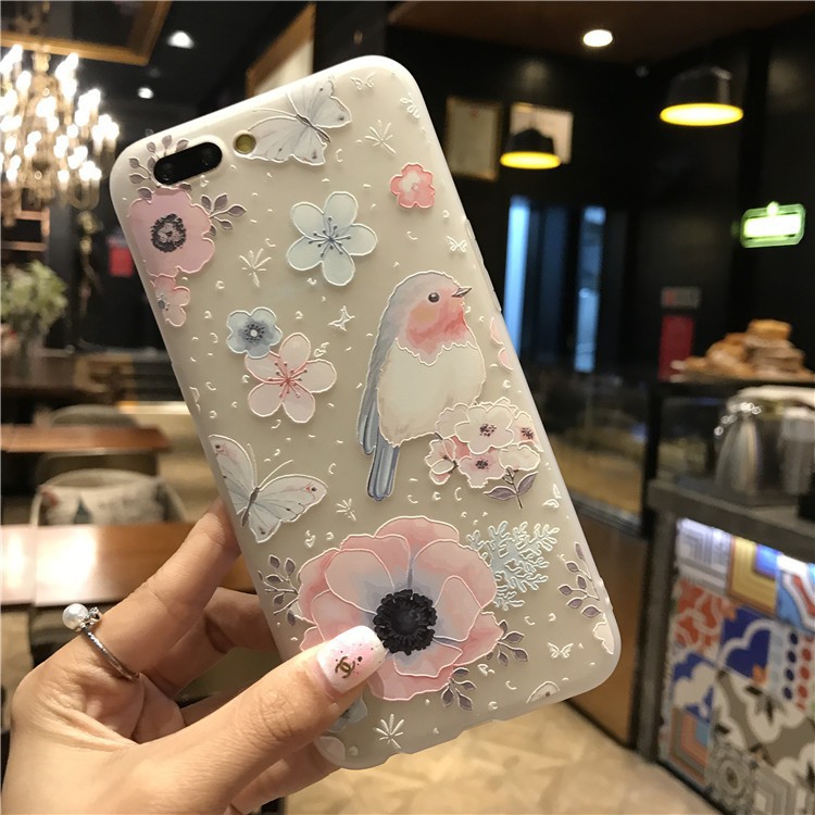 GNC | VIVO Y20s Y12s Y50 Y30 S1 U10 Y15 Y11 Y12 V20 V19 V9 V17 V15 Pro Y91 3D Floral Soft TPU Case Silicone Full Cover