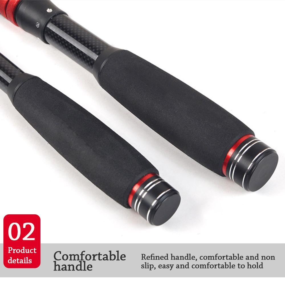 MUVAKO Cần Câu Cá Có Thể Điều Chỉnh Tiện Dụng Khi Đi Du Lịch