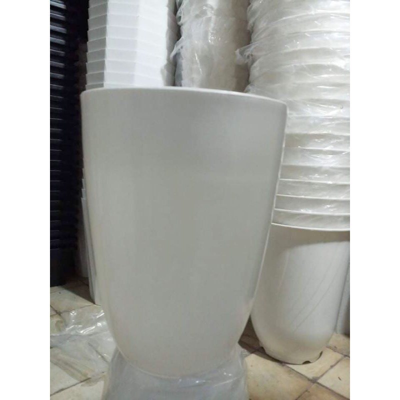 chậu nhựa làm sẵn xốp phủ rêu cắm cây giả