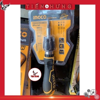 Bộ tuốc nơ vít đa năng 8 chi tiết ingco akisd0808