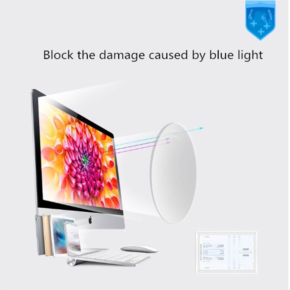 Mắt kính gọng tròn PC siêu nhẹ MIHAN1 cho chơi game