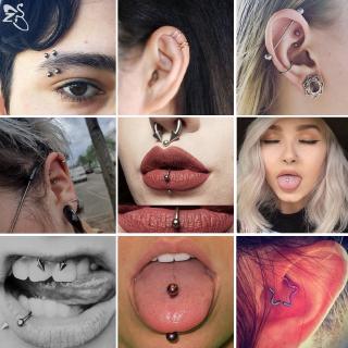 Khuyên mũi thép không gỉ cá tính