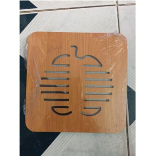 Miếng gỗ kê nồi hình thú