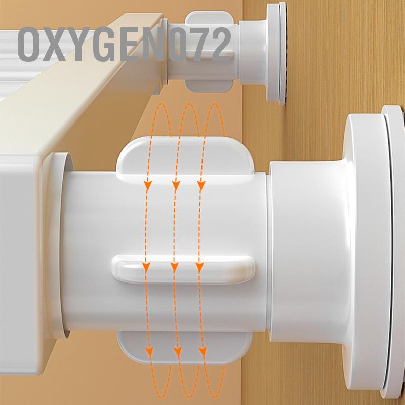 Oxygen072 Ngăn chứa tủ quần áo Kệ ngăn Tủ cách Có thể kéo giãn Thủng miễn phí cho Tổ chức thiếu hụt