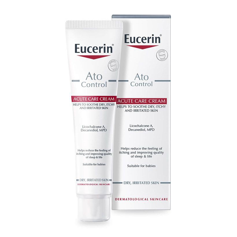 Kem dưỡng giảm ngứa và đỏ da Eucerin Ato Control Acute Care 40ml 63174