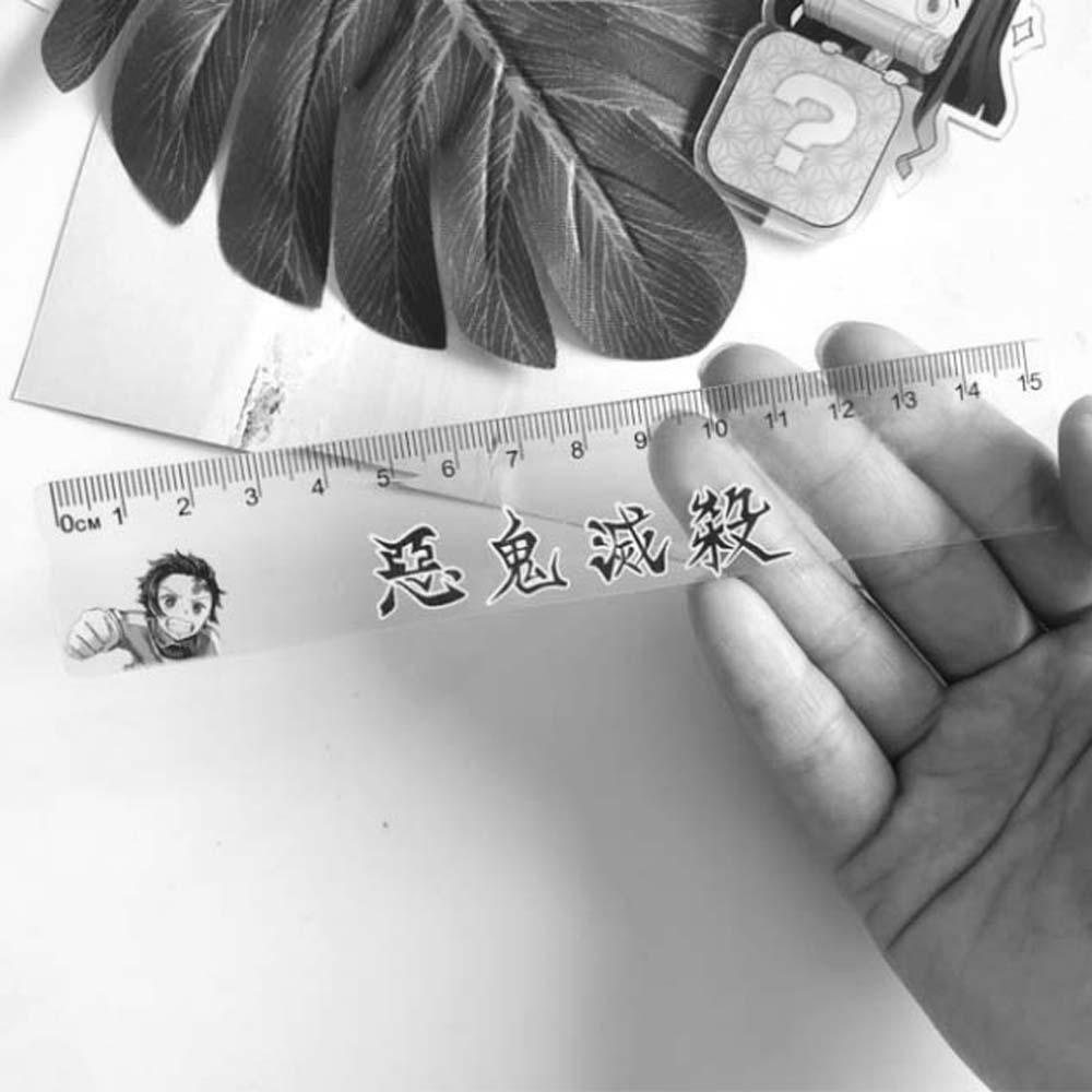 Thước Đánh Dấu Trang Sách Hoạt Hình Kamado Tanjirou Kimetsu No Yaiba 15H