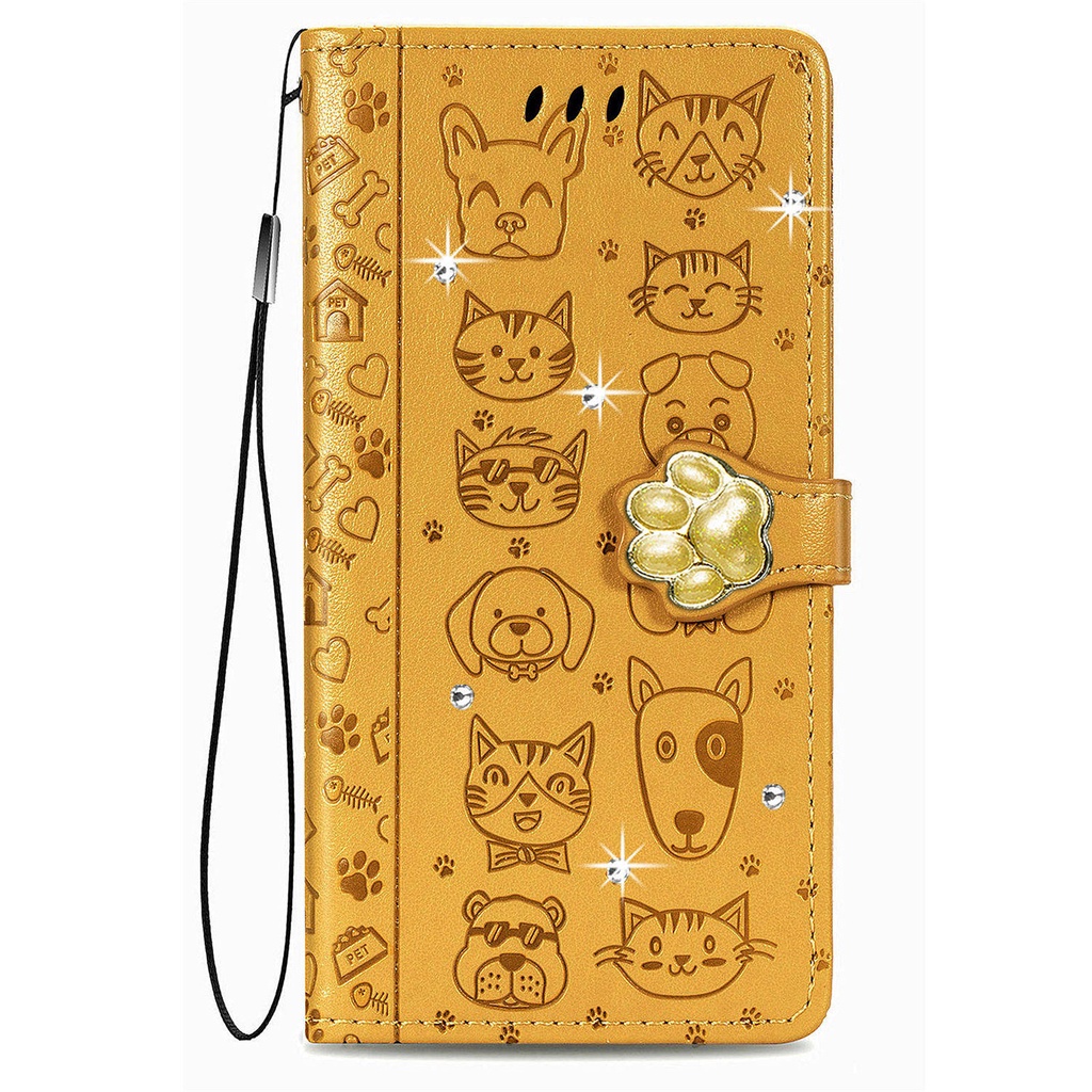 Bao Da Nắp Gập Có Ngăn Đựng Thẻ Cho Samsung Galaxy A13 A23 A33 A53 A73 5G Ví