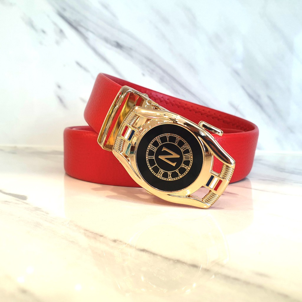 Thắt lưng/ dây nịt nam mặt đồng hồ độc lạ LOẠI 1