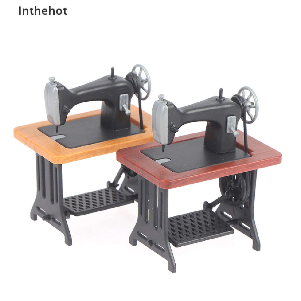 Mô Hình Máy May Mini Tỉ Lệ 1: 12 Trang Trí Nhà Búp Bê