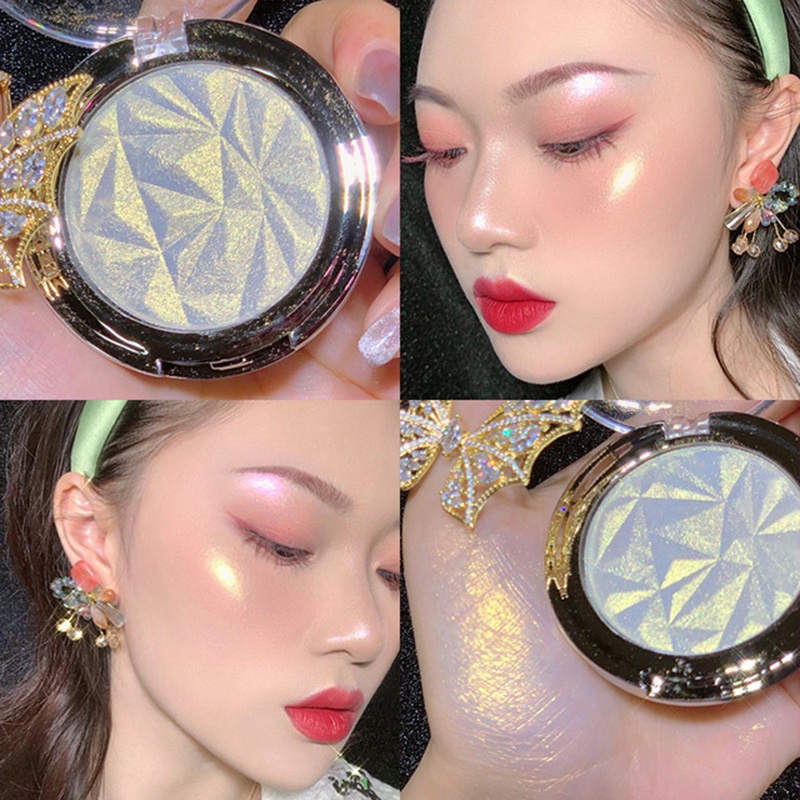 [Hàng mới về] Phấn bắt sáng Miss Beauty tông nhũ trang điểm da tươi sáng