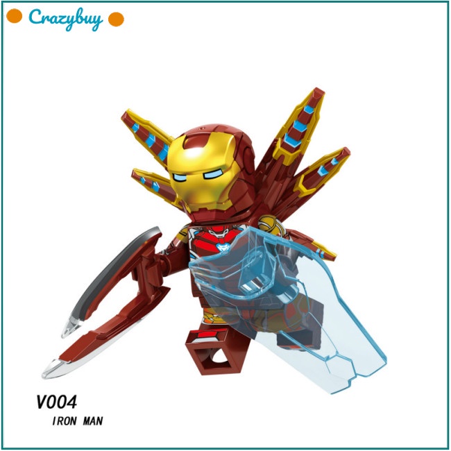 Cr Bộ Đồ Chơi Lắp Ráp Mô Hình Lego Iron Man MK50 V004