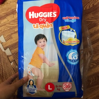 Combo 2 tã-bỉm quần Huggies Pants Jumbo L36