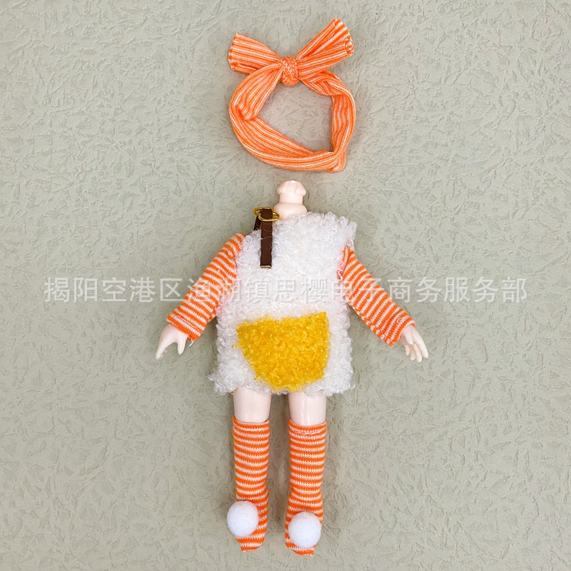 Đầm Đồ Chơi Búp Bê Dễ Thương 16-17 cm Tỉ Lệ 1 / 8