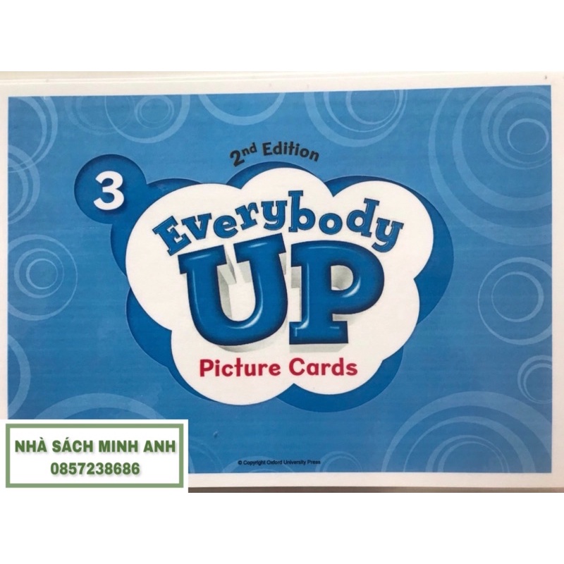 Flashcards EVERYBODY UP 3 (ép plastic)