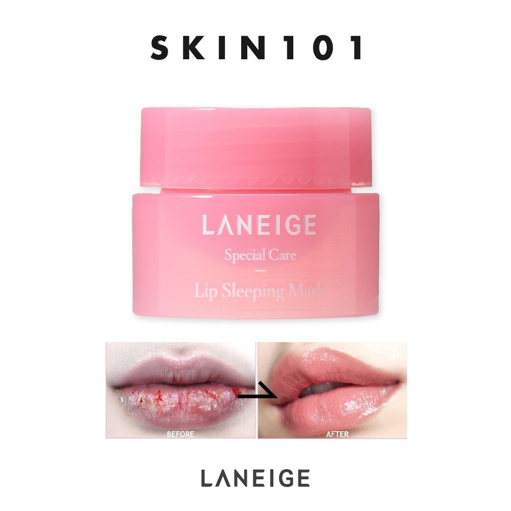 (hàng Mới Về) Mặt Nạ Ngủ Cho Môi Laneige 3g Chính Hãng