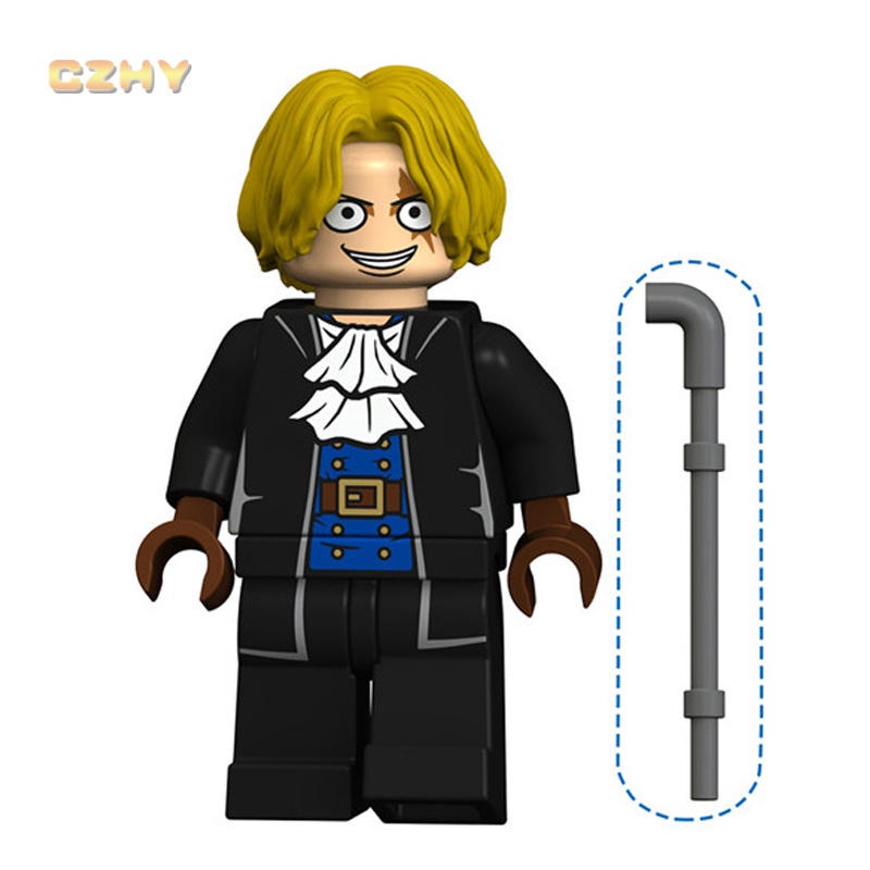 Dy624 dy625 Đồ Chơi Mô Hình Lắp Ráp Nhân Vật anime nika luffy chopper sanji franky