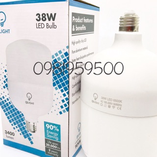 Combo 2 bóng đèn led bulb glight 38w - bh 2 năm