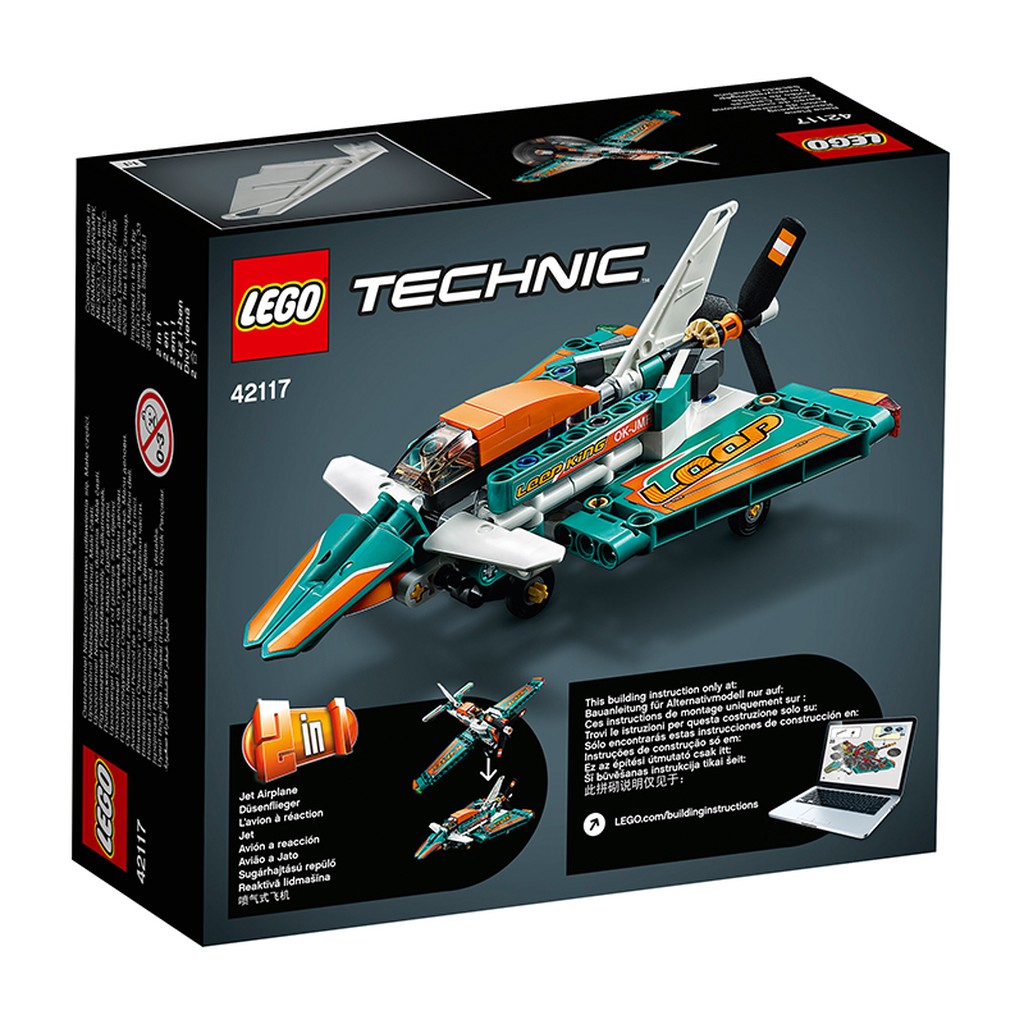 LEGO TECHNIC 42117 Phi Cơ Đua ( 154 Chi tiết)