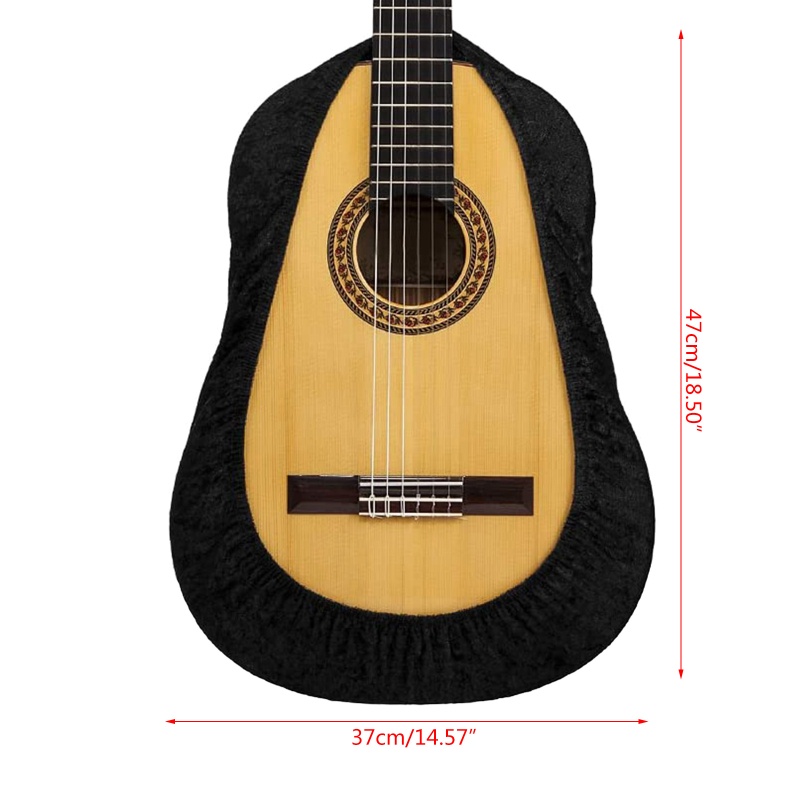 Vỏ Bọc Bằng Nhung Chống Bụi Cho Đàn Guitar Acoustic Classic Cross-Cutaway