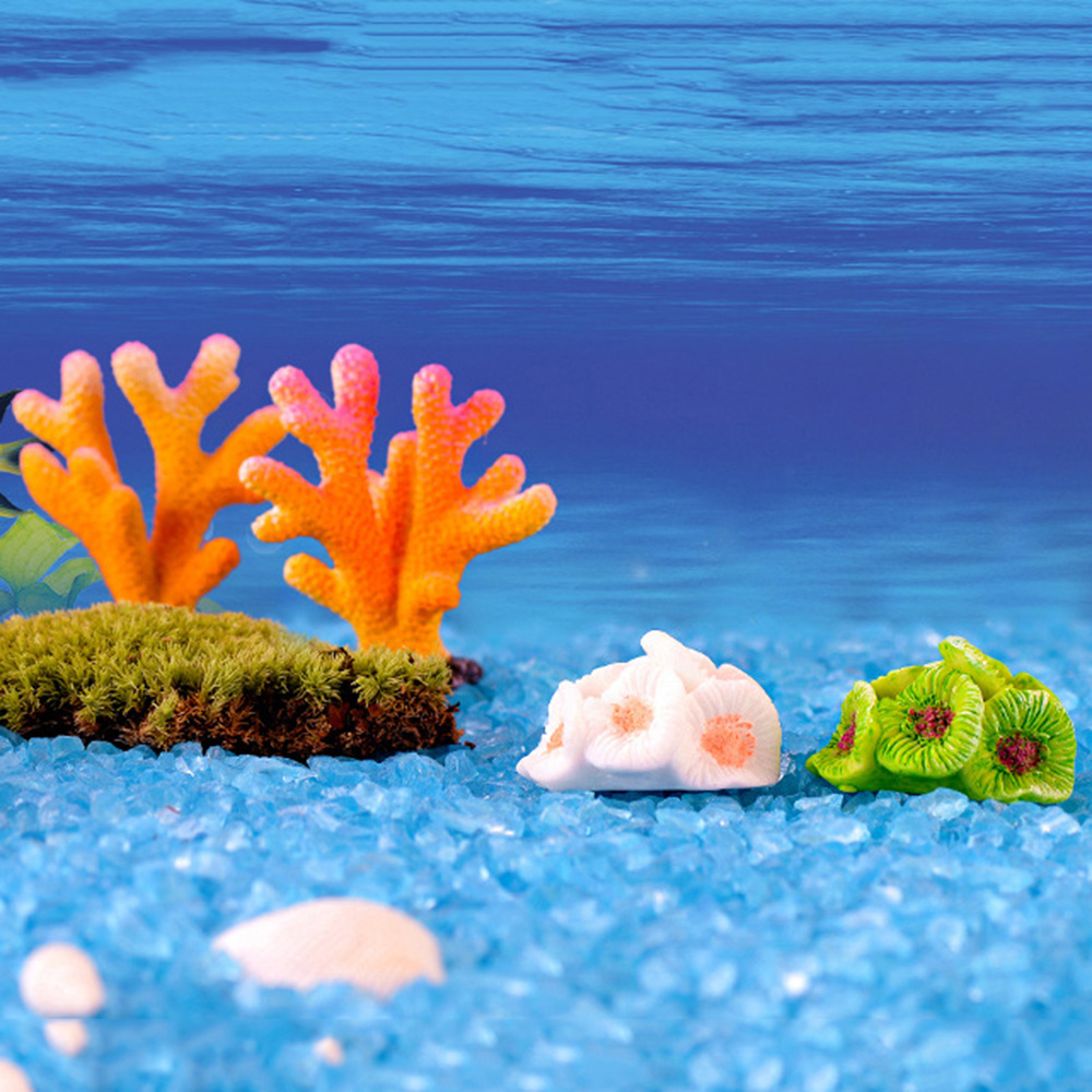 Mô Hình San Hô Sao Biển Bằng Nhựa Dùng Trang Trí Hồ Cá
