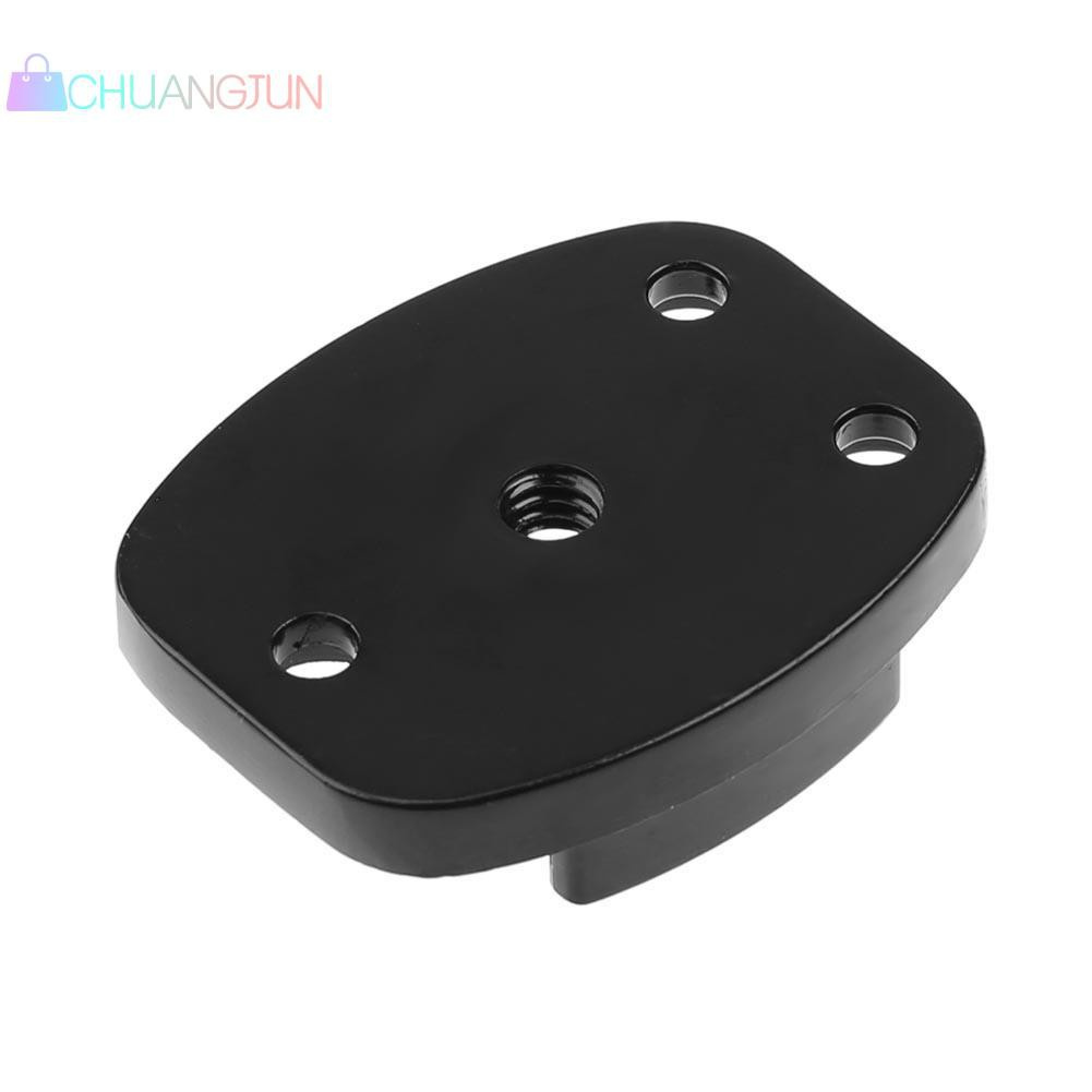 Mini CNC Aluminum Alloy Flat Surface Base Mount Tripod Adapter for GoPro Hero