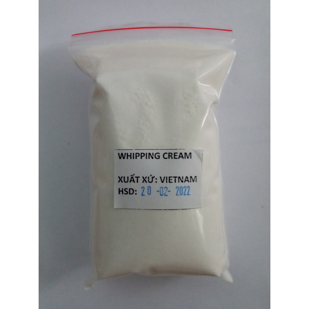 Bột Whipping Cream CIEL - túi zip đỏ 100g tách từ túi 1kg