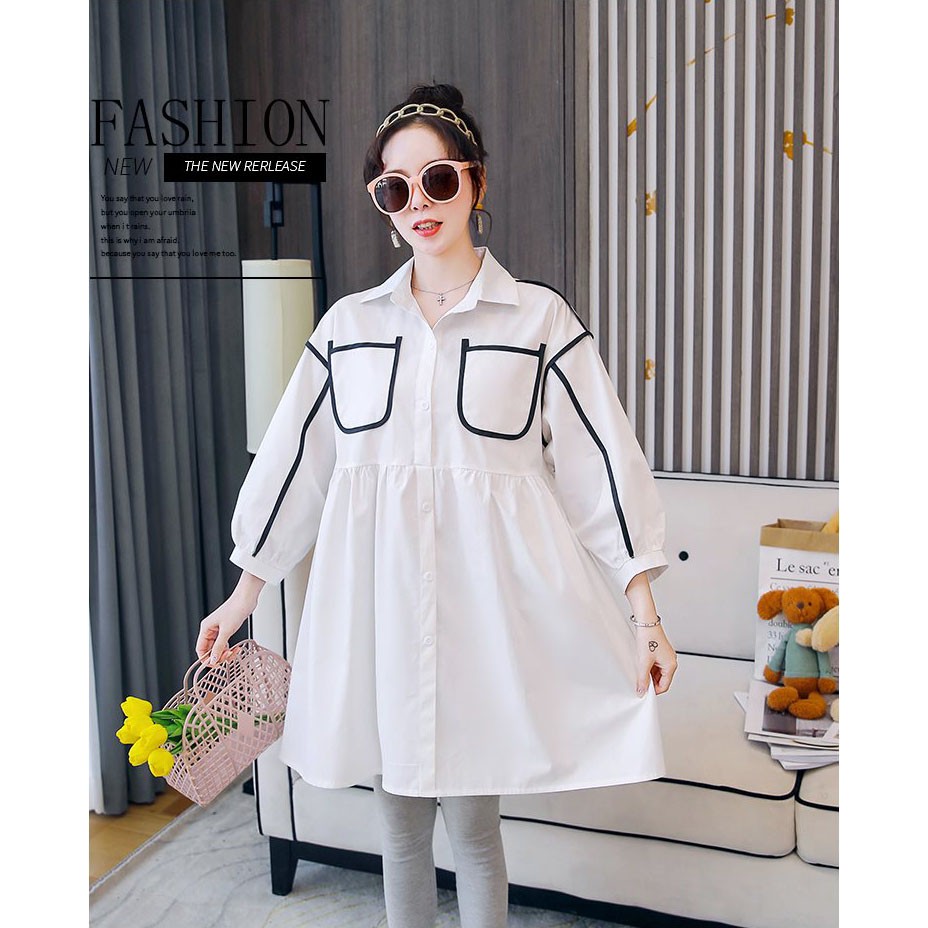 đầm babydoll ulzzang/áo giấu quần bigsize