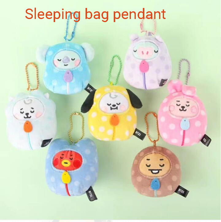 Móc Khóa Nhồi Bông Hình Các Nhân Vật Bt21 Của Bts