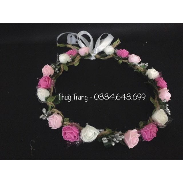 Combo 6 vòng hoa đội đầu