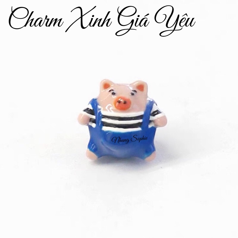 Bộ sưu tập charm bạc 925 Rock Band hình đàn guitar điện, đài catset, micro nhungsophie