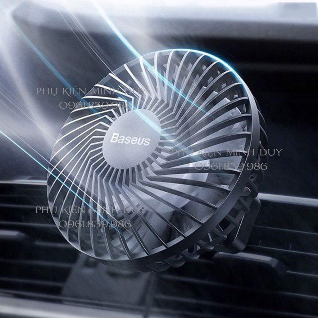 Quạt mini tiện dụng cho xe ô tô Baseus Departure Vehicle Fan