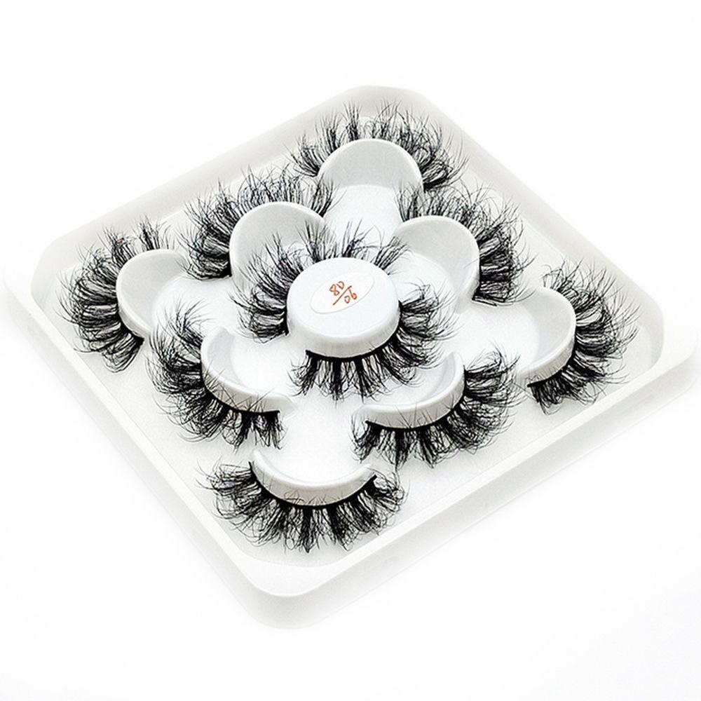 Lông Mi Giả Bồng Bềnh Tự Nhiên Có Thể Tái Sử Dụng