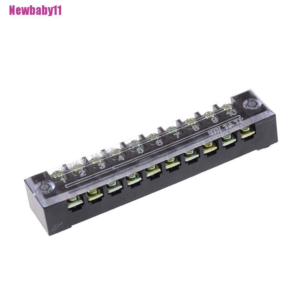 Khối Đầu Cuối Hai Hàng 10 Vị Trí TB-1510 600V Cho Bé