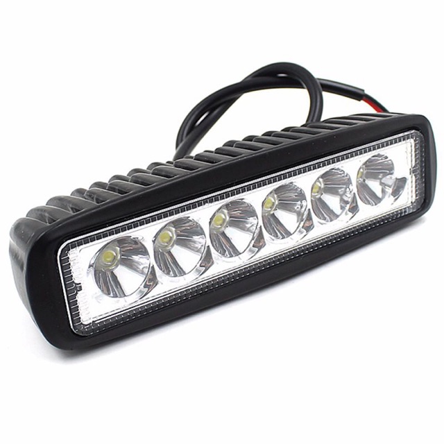 Đèn led 6 tim 18w ngang