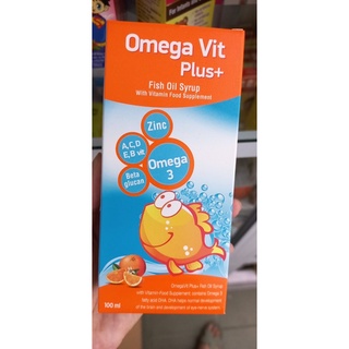 Omega vit plus+ - chai 100ml - bổ sung omega 3 , vitamin và khoáng chất