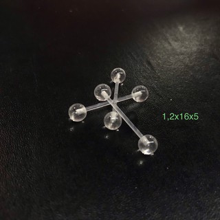 KHUYÊN TRONG SUỐT SILICON GIÂU LỖ TAI / KHUYÊN LƯỠI