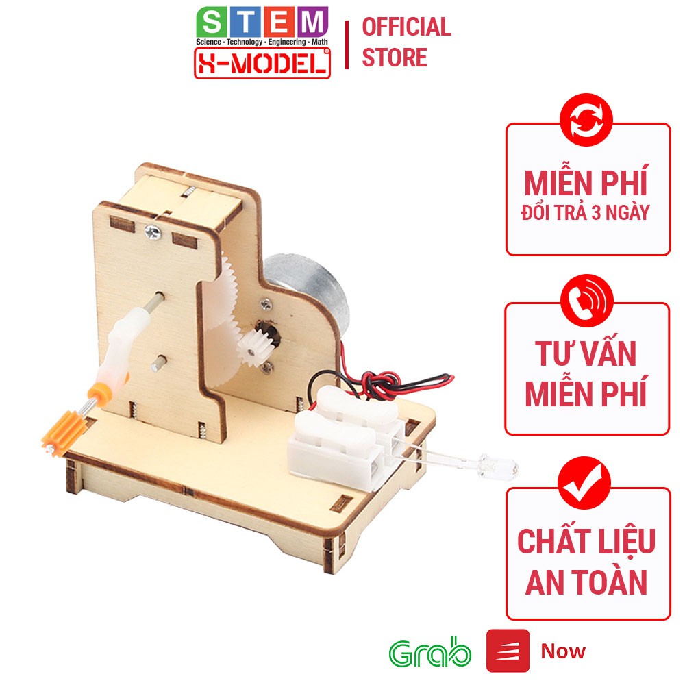 Đồ chơi lắp ráp thông minh ST85 X-MODEL Mô hình Máy phát điện