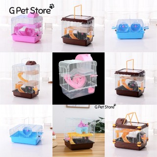 Lồng hamster size trung đầy đủ phụ kiện như hình