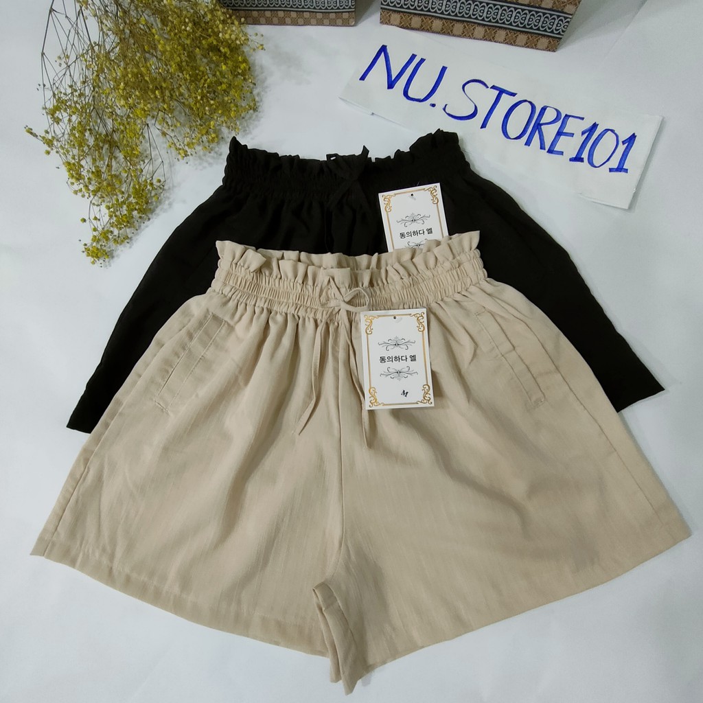 Quần đùi nữ đũi cao cấp, quần short nữ mặc nhà nu.store101 | BigBuy360 - bigbuy360.vn
