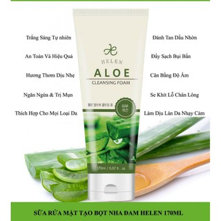 Sữa rửa mặt HELEN tạo bọt nhập khẩu hàn quốc
